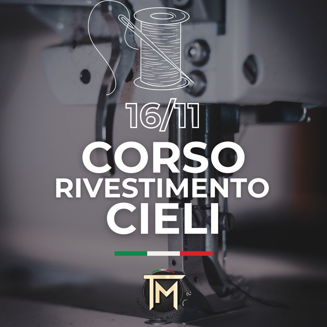 CORSO RIVESTIMENTO CIELI AUTO